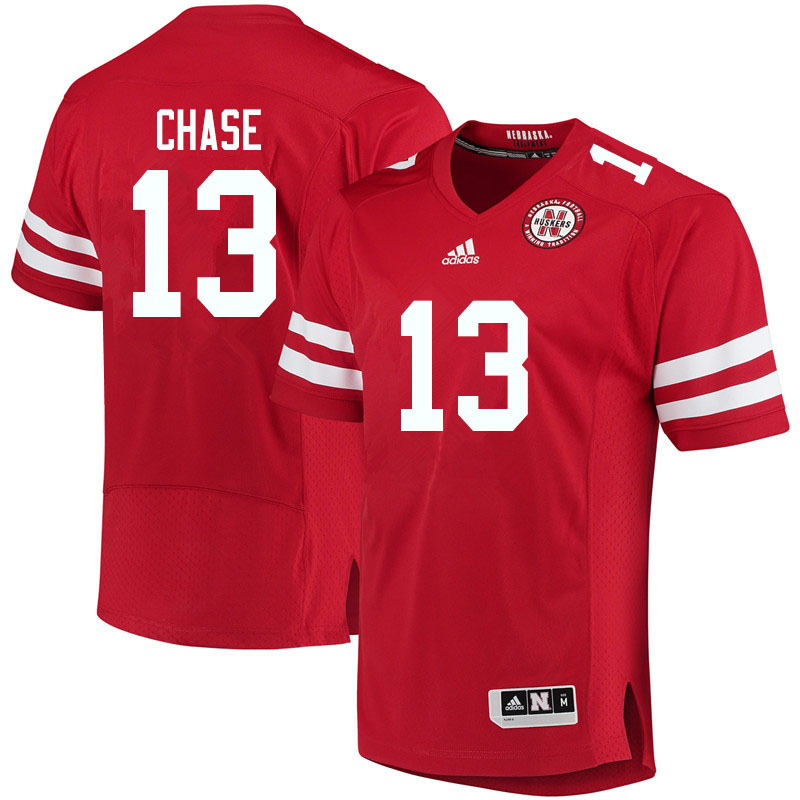 Youth #13 Darien Chase Nebraska Cornhuskers College Football Jerseys Sale-Red